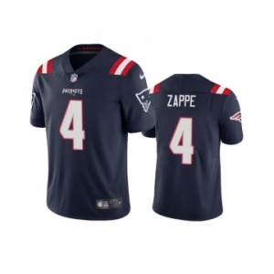 Men's New England Patriots #4 Bailey Zappe Navy Vapor Untouchable Limited Stitched Jersey