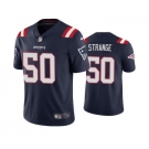 Men's New England Patriots #50 Cole Strange Navy Vapor Untouchable Limited Stitched Jersey