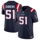 Men's New England Patriots #51 Jack Gibbens Navy 2025 F.U.S.E. Vapor Limited Football Stitched Jersey