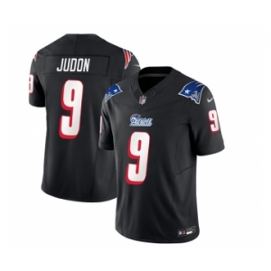 Men's New England Patriots #9 Matthew Judon Black 2023 F.U.S.E. Vapor Limited Football Stitched Jersey