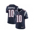 Men's Nike New England Patriots #10 Jimmy Garoppolo Vapor Untouchable Limited Navy Blue Team Color NFL Jersey