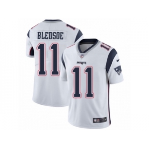 Men's Nike New England Patriots #11 Drew Bledsoe Vapor Untouchable Limited White NFL Jersey