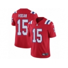 Men's Nike New England Patriots #15 Chris Hogan Vapor Untouchable Limited Red Alternate NFL Jersey