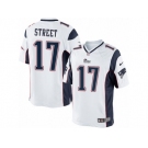 Men's Nike New England Patriots #17 Devin Street Limited White NFL Jersey