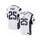 Men's Nike New England Patriots #25 Eric Rowe Limited White NFL Jersey