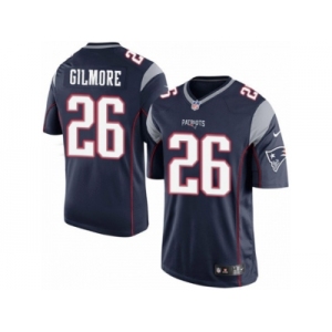 Men's Nike New England Patriots #26 Stephon Gilmore Limited Navy Blue Team Color NFL JerseyMen's Nike New England Patriots #26 Stephon Gilmore Limited Navy