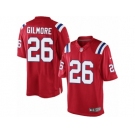 Men's Nike New England Patriots #26 Stephon Gilmore Limited Red Alternate NFL Jersey