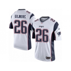 Men's Nike New England Patriots #26 Stephon Gilmore Limited White NFL Jersey