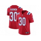 Men's Nike New England Patriots #30 Duron Harmon Vapor Untouchable Limited Red Alternate NFL Jersey