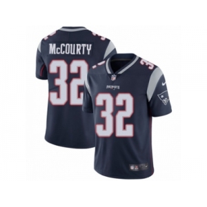 Men's Nike New England Patriots #32 Devin McCourty Vapor Untouchable Limited Navy Blue Team Color NFL Jersey