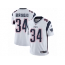 Men's Nike New England Patriots #34 Rex Burkhead Vapor Untouchable Limited White NFL Jersey