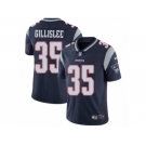 Men's Nike New England Patriots #35 Mike Gillislee Vapor Untouchable Limited Navy Blue Team Color NFL Jersey