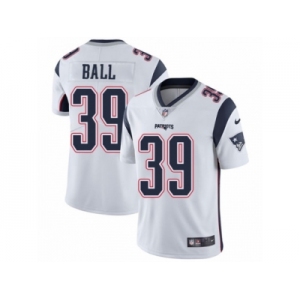 Men's Nike New England Patriots #39 Montee Ball Vapor Untouchable Limited White NFL Jersey