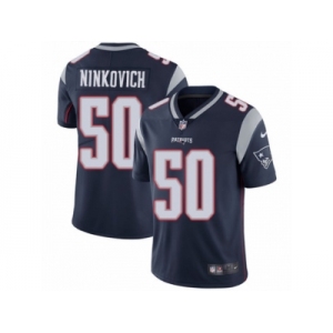 Men's Nike New England Patriots #50 Rob Ninkovich Vapor Untouchable Limited Navy Blue Team Color NFL Jersey