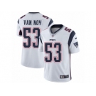 Men's Nike New England Patriots #53 Kyle Van Noy Vapor Untouchable Limited White NFL Jersey