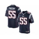 Men's Nike New England Patriots #55 Jonathan Freeny Limited Navy Blue Team Color NFL Jersey