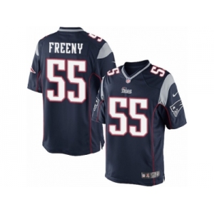 Men's Nike New England Patriots #55 Jonathan Freeny Limited Navy Blue Team Color NFL Jersey