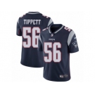 Men's Nike New England Patriots #56 Andre Tippett Vapor Untouchable Limited Navy Blue Team Color NFL Jersey