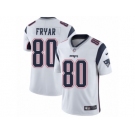 Men's Nike New England Patriots #80 Irving Fryar Vapor Untouchable Limited White NFL Jersey