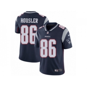 Men's Nike New England Patriots #86 Rob Housler Vapor Untouchable Limited Navy Blue Team Color NFL Jersey
