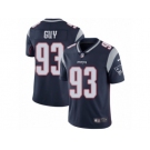 Men's Nike New England Patriots #93 Lawrence Guy Vapor Untouchable Limited Navy Blue Team Color NFL Jersey