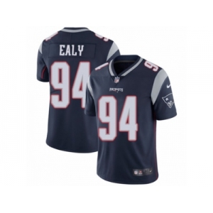 Men's Nike New England Patriots #94 Kony Ealy Vapor Untouchable Limited Navy Blue Team Color NFL Jersey