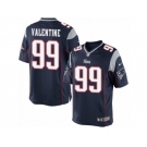 Men's Nike New England Patriots #99 Vincent Valentine Limited Navy Blue Team Color NFL Jersey