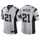 Nike New England Patriots #21 Malcolm Butler 2016 Gridiron Gray II Men's NFL Limited Jersey