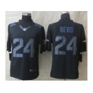 Nike New England Patriots #24 Revis Black Jerseys[Impact Limited]