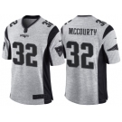 Nike New England Patriots #32 Devin McCourty 2016 Gridiron Gray II Men's NFL Limited Jersey