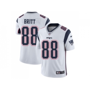 Nike New England Patriots #88 Kenny Britt White Men Stitched NFL Vapor Untouchable Limited Jersey