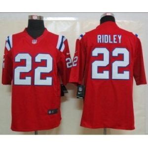 nike nfl jerseys new england patriots #22 stevan ridley red[nike limited]
