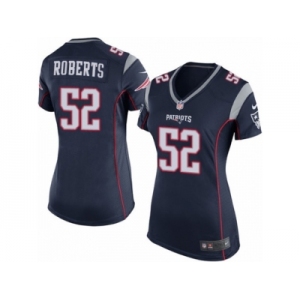 Women Nike New England Patriots #52 Elandon Roberts Game Navy Blue Team Color NFL Jersey