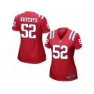 Women Nike New England Patriots #52 Elandon Roberts Game Red Alternate NFL Jersey