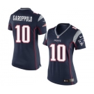 Women's Nike New England Patriots #10 Jimmy Garoppolo Navy Blue Team Color NFL Jersey