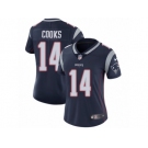 Women's Nike New England Patriots #14 Brandin Cooks Vapor Untouchable Limited Navy Blue Team Color NFL Jersey