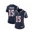 Women's Nike New England Patriots #15 Chris Hogan Vapor Untouchable Limited Navy Blue Team Color NFL Jersey