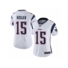 Women's Nike New England Patriots #15 Chris Hogan Vapor Untouchable Limited White NFL Jersey