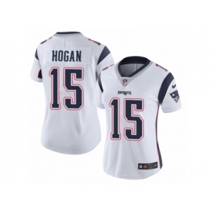 Women's Nike New England Patriots #15 Chris Hogan Vapor Untouchable Limited White NFL Jersey