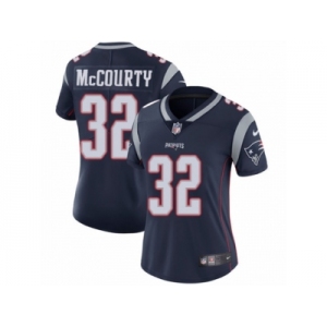 Women's Nike New England Patriots #32 Devin McCourty Vapor Untouchable Limited Navy Blue Team Color NFL Jersey