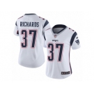 Women's Nike New England Patriots #37 Jordan Richards Vapor Untouchable Limited White NFL Jersey