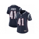 Women's Nike New England Patriots #41 Cyrus Jones Navy Blue Team Color Vapor Untouchable Limited Player NFL Jersey