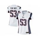 Women's Nike New England Patriots #53 Kyle Van Noy Limited White NFL Jersey