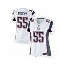 Women's Nike New England Patriots #55 Jonathan Freeny Limited White NFL Jersey