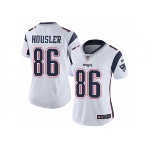 Women's Nike New England Patriots #86 Rob Housler Vapor Untouchable Limited White NFL Jersey