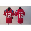 nike women nfl jerseys new england patriots #12 tom brady red[nike]