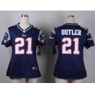 nike women nfl jerseys new england patriots #21 butler blue[nike]