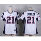 nike women nfl jerseys new england patriots #21 butler white[nike]