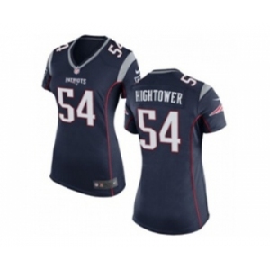 nike women nfl jerseys new england patriots #54 hightower blue[nike]