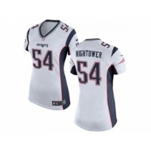 nike women nfl jerseys new england patriots #54 hightower white[nike]